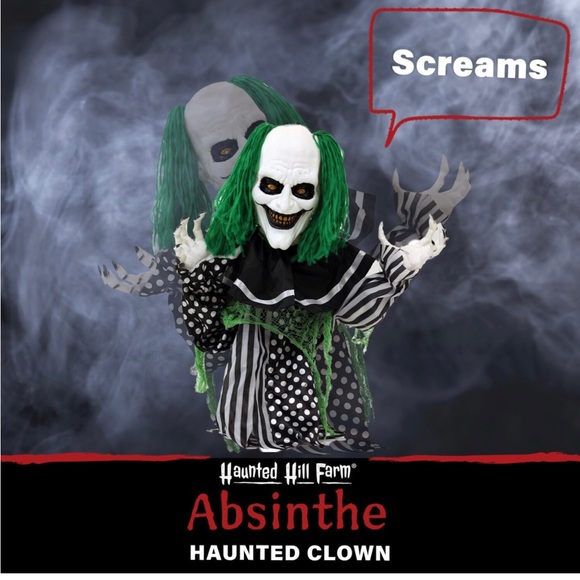 Animated Talking Groundbreaker Clown Prop Touch Activated Lights/sounds 23.6in - Picture 7 of 7